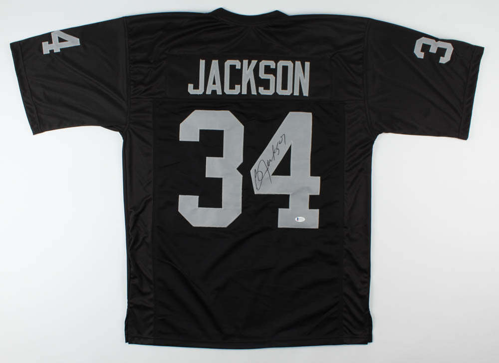 Bo Jackson Raiders autographed jersey